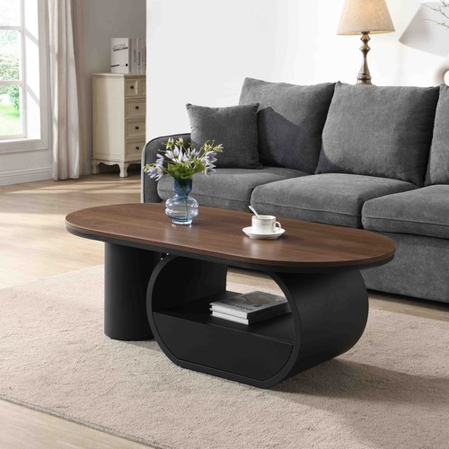 Luxury industrial oval coffee - luxury,